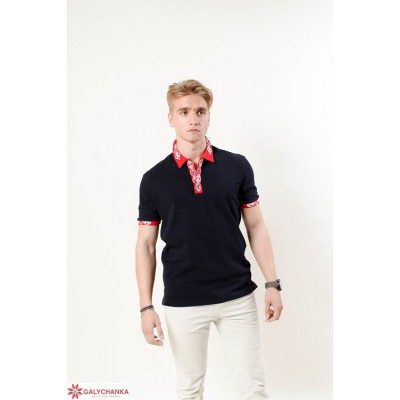 Embroidered t-shirt for men "Leader 5"